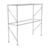 warehouse clothing racks
