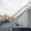 metal roof access stairs