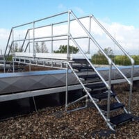 Rooftop Stairs - A Non-Penetrating System for Safe Access
