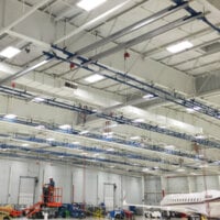 Plane Safety Rails Rigid Rail Overhead Fall Protection Systems