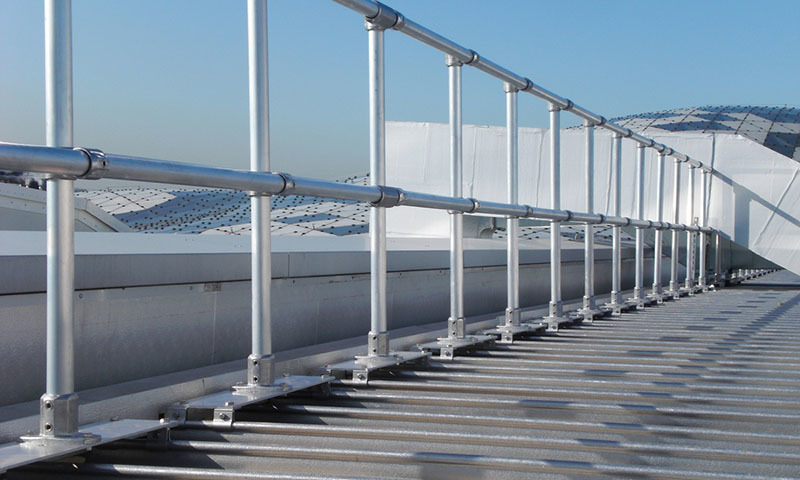 Railing for Standing Seam Roof 