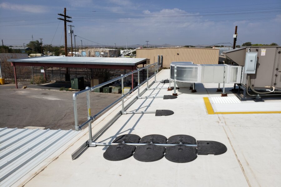 Large Facilities - Safety Railing
