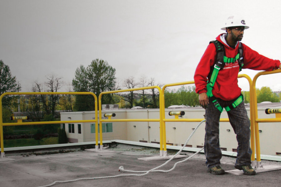 Emergency Railing Temporary and Portable Safety Railing