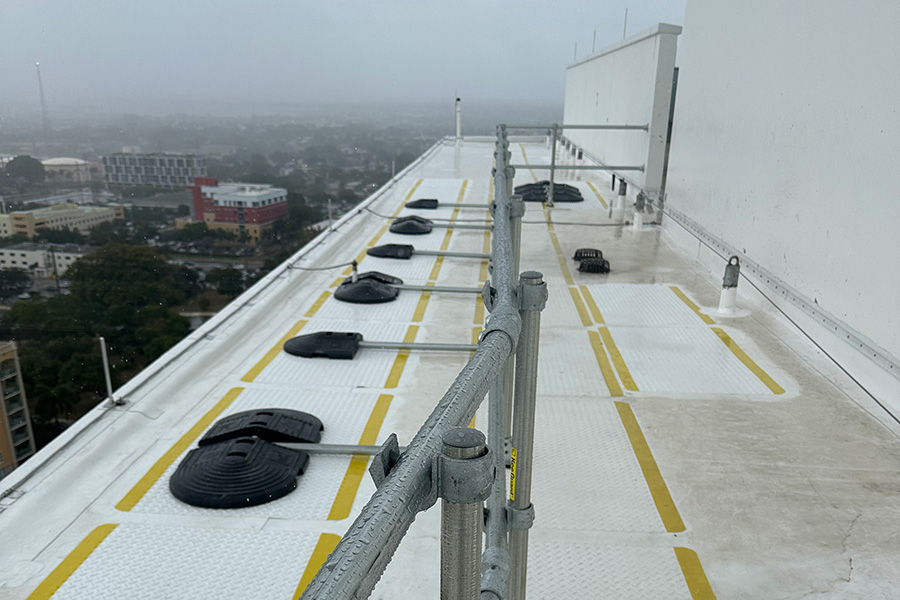 Florida Non-Penetrating Guardrail