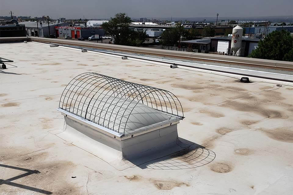 safety covers for rooftop skylights
