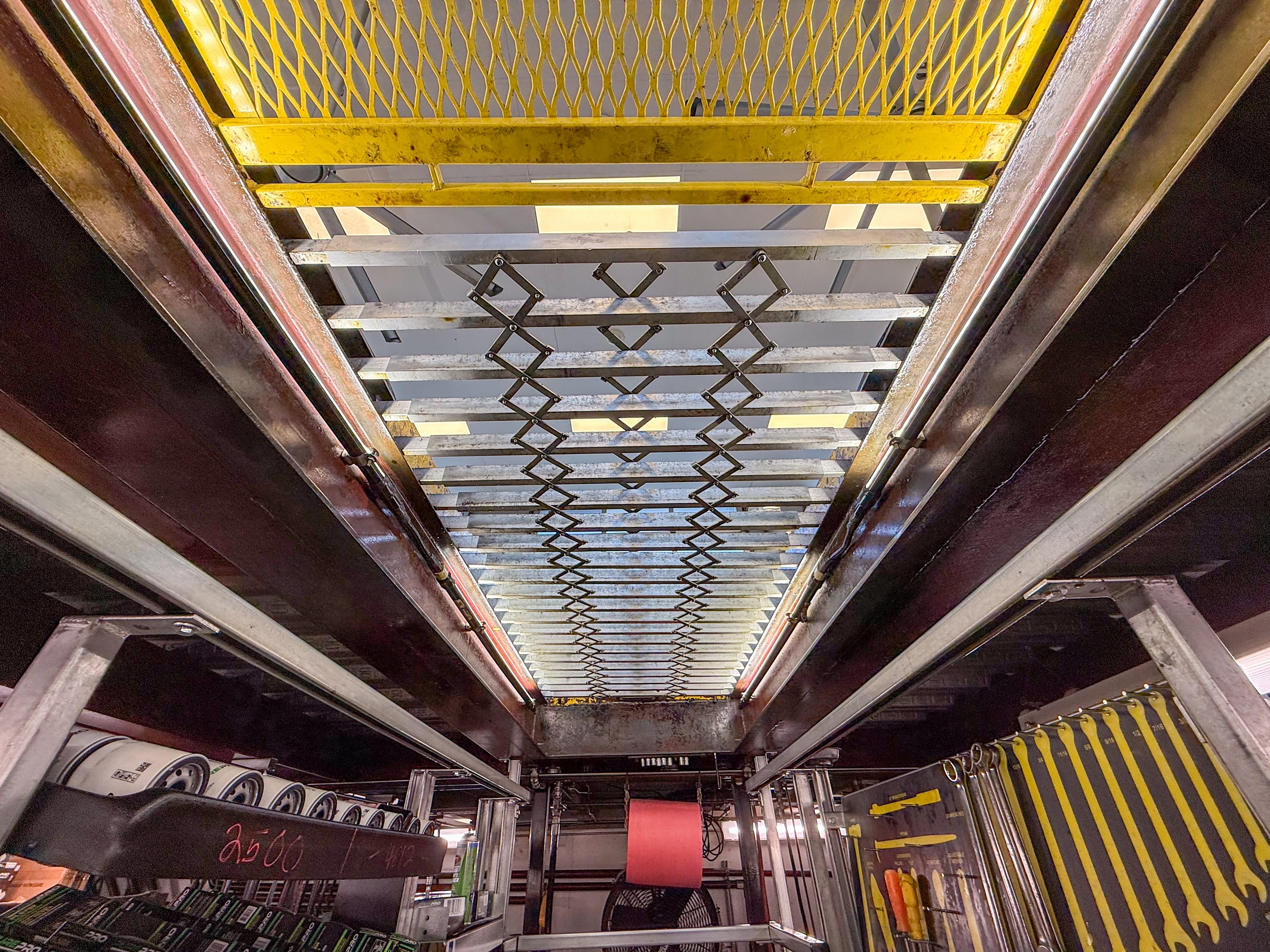 Vehicle Inspection Pit Retractable Cover