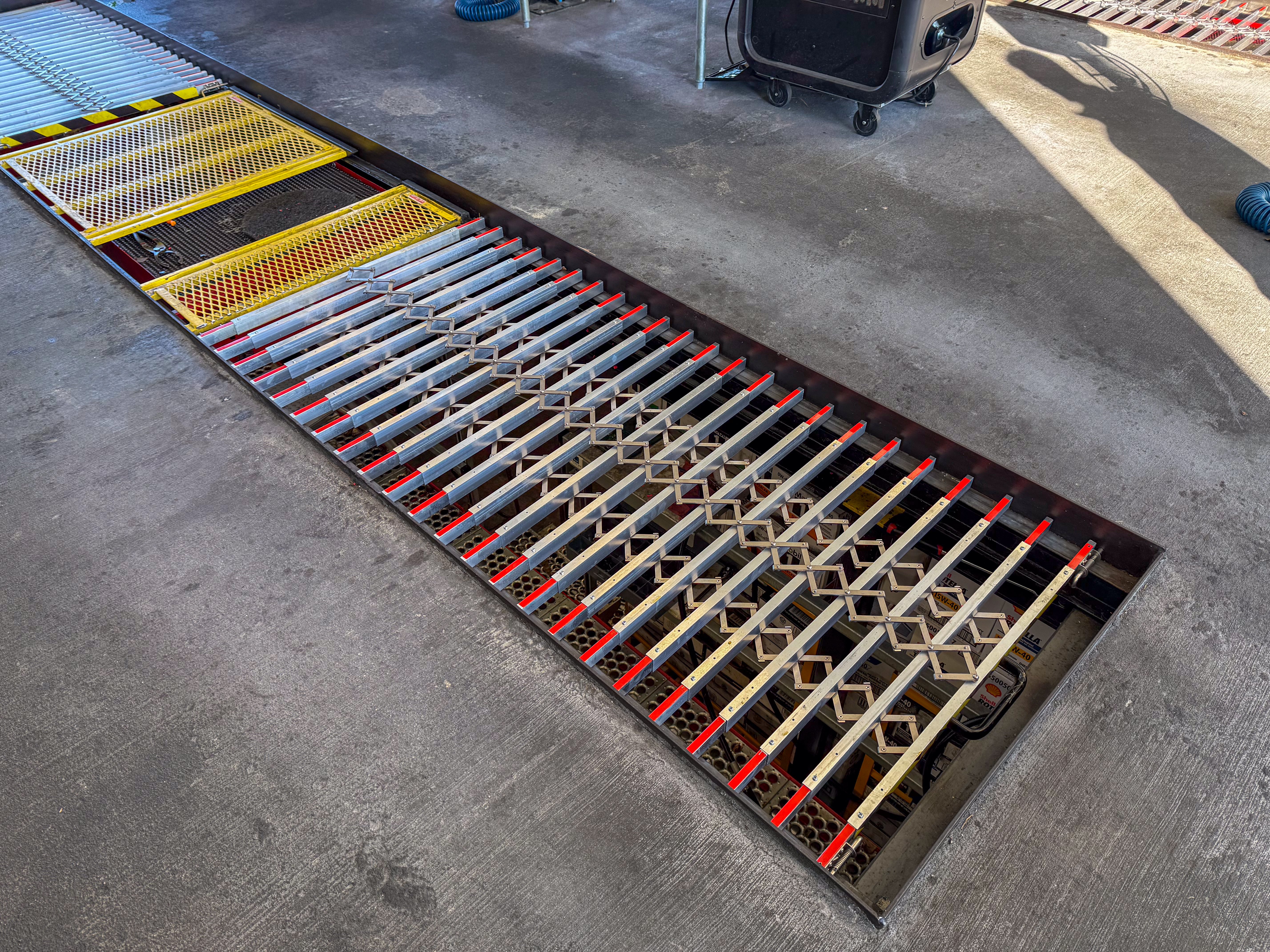 Oil Change Pit Fall Protection