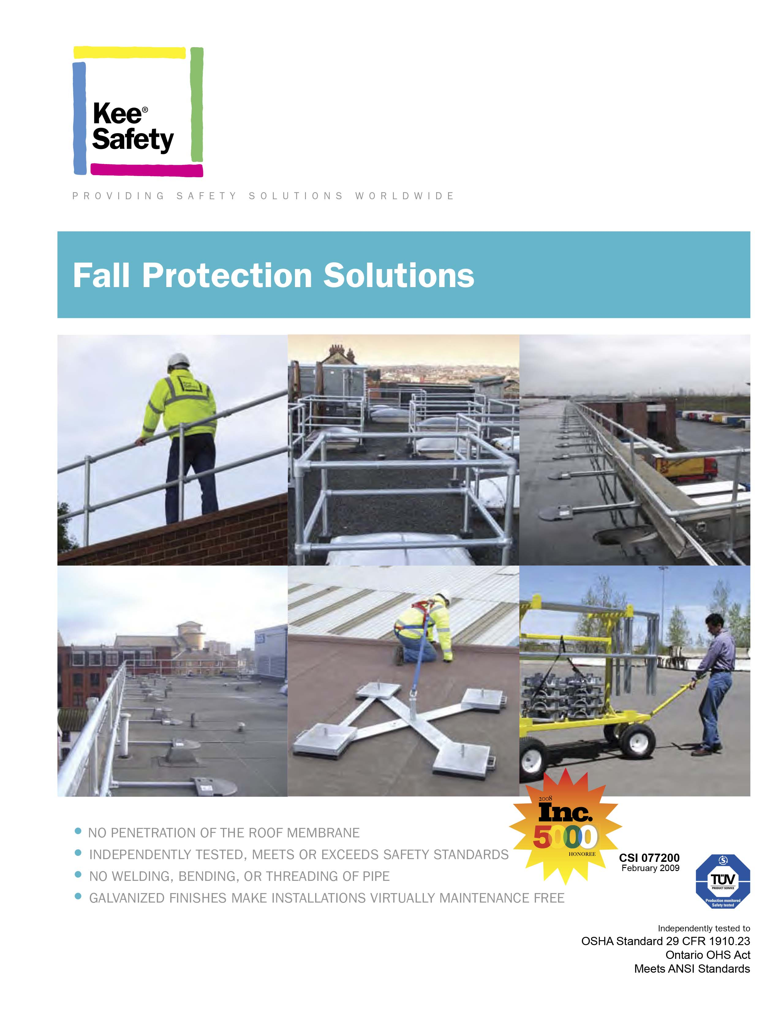 fall protection solutions catalog