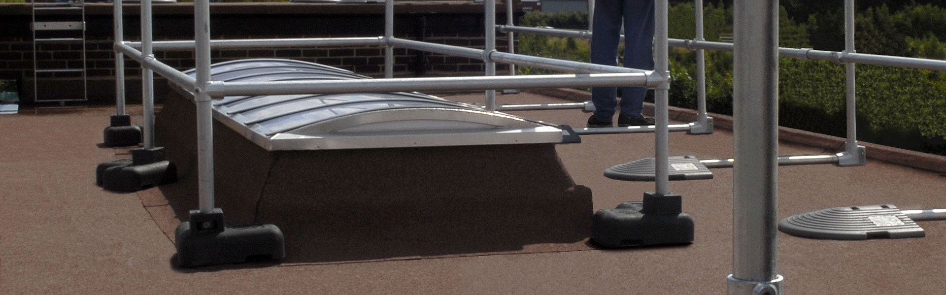 Kee Dome skylight railing