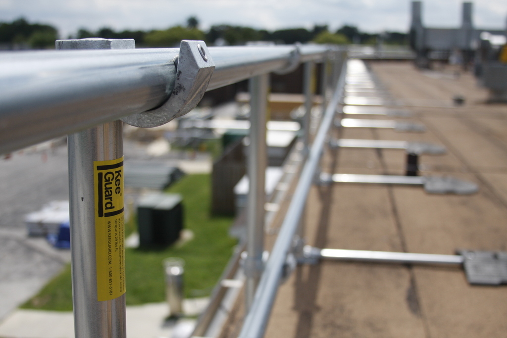 Economical Rooftop Guardrail