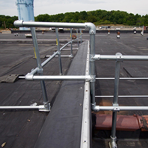 Modular Rooftop Guardrail