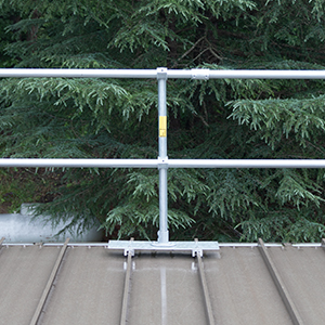 Standing Seam Roof Guardrail