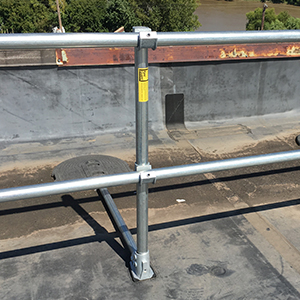 Rooftop Guardrail Post