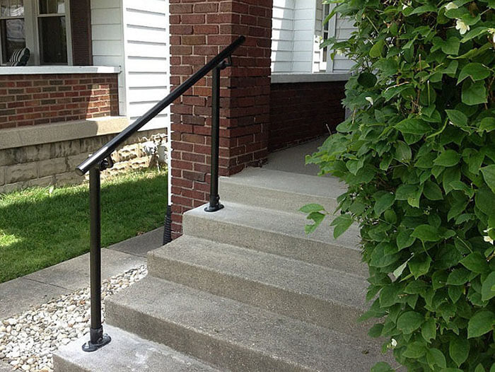 powder coated sturdy handrail
