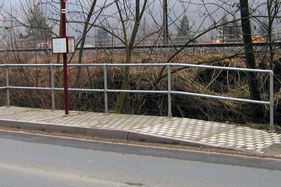 galvanized railing