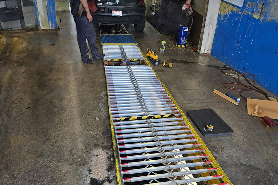 Oil Change Pit Cover