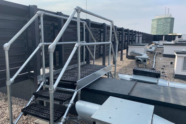 Non-pentrating HVAC Platform