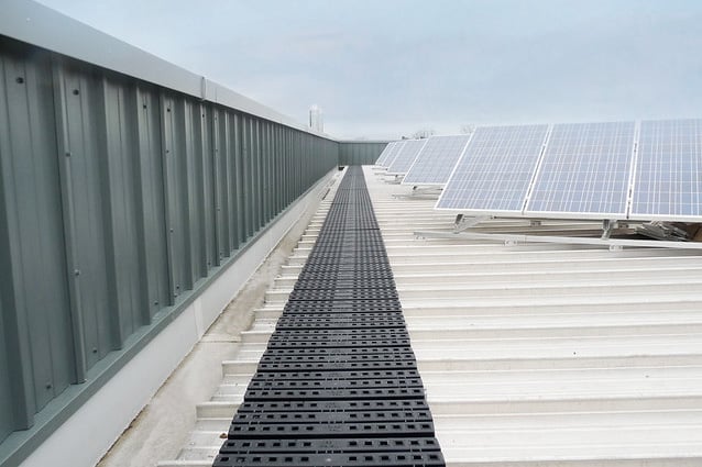 Solar Panel Walkway