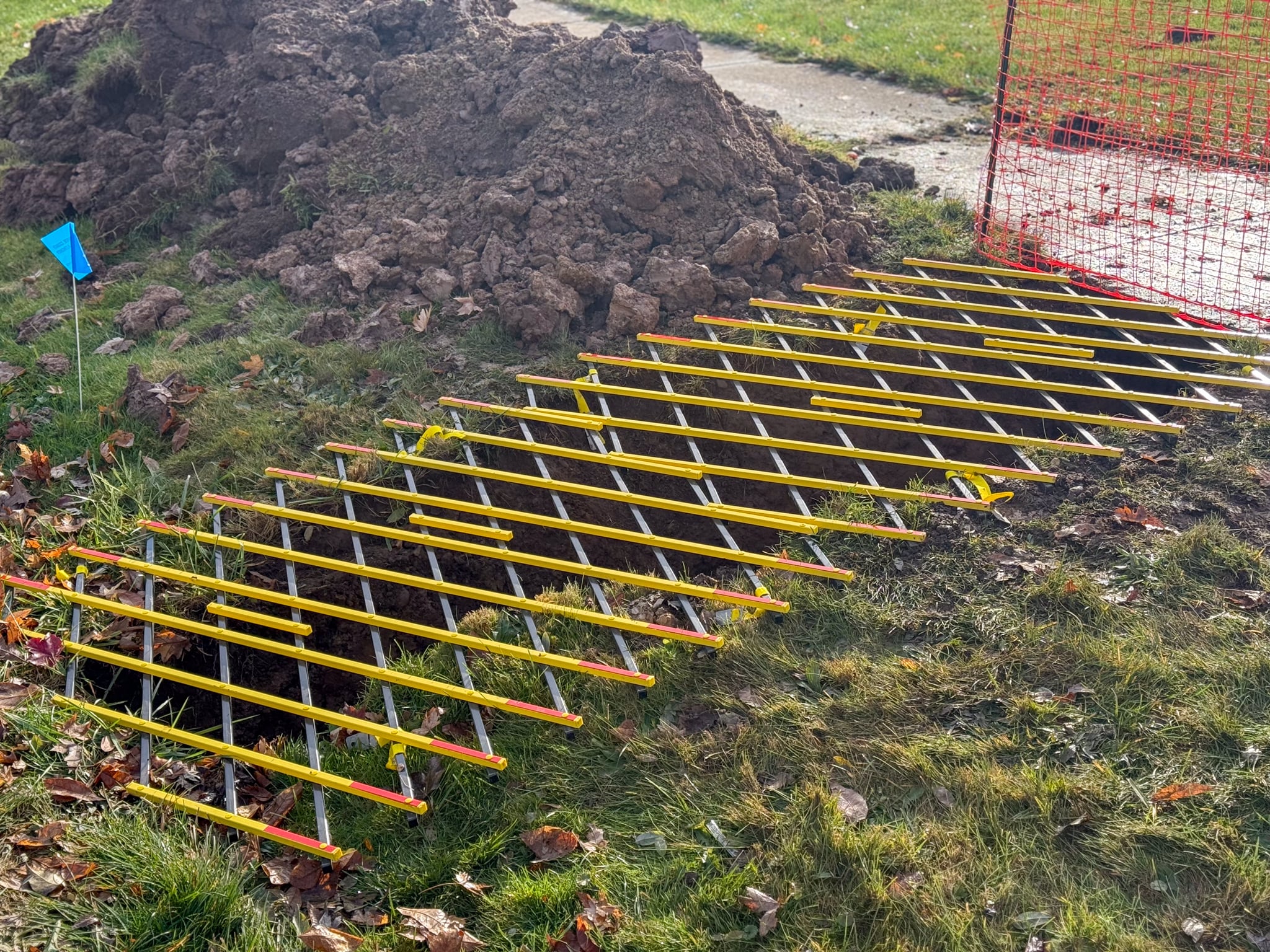 CoverSafe Trench Cover system deployed on jobsite